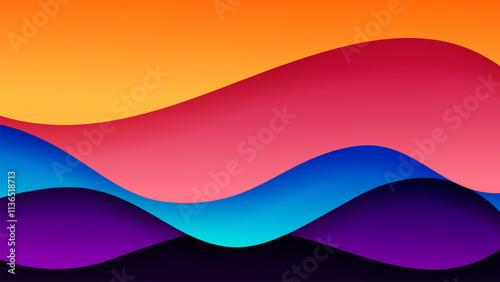 Premium vector background with soft gradient color on background. Eps 10
