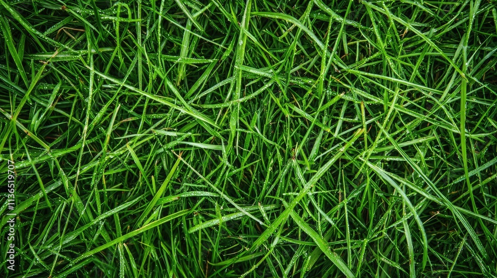 vibrant, healthy grass texture with individual blades visible vibrant, healthy grass texture with individual blades visible
