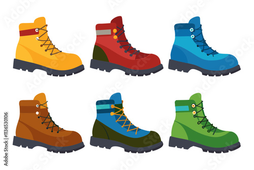 6 different styles of hiking boots for camping