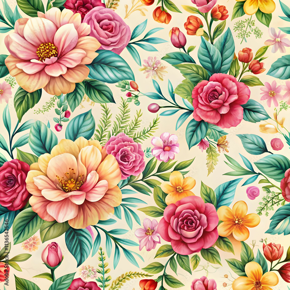 Delicate and vibrant florals Delicate and vibrant florals