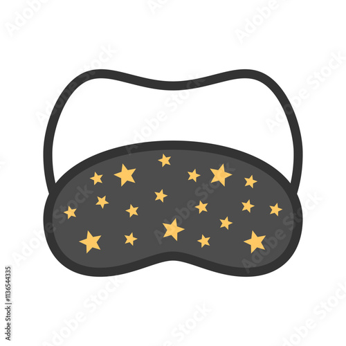 Cute Sleeping Eye Mask Icon