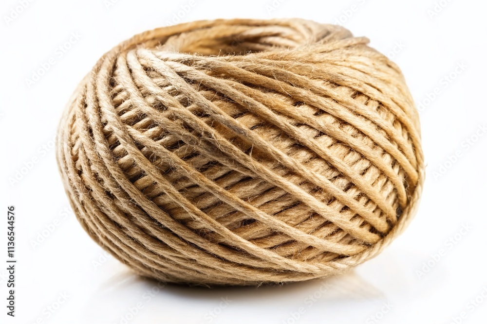 Long Exposure Jute Twine Photography - Isolated White Background, Natural Fiber Texture, Rustic Rope, String, Cord, Craft Supply Long Exposure Jute Twine Photography - Isolated White Background, Natural Fiber Texture, Rustic Rope, String, Cord, Craft Supply
