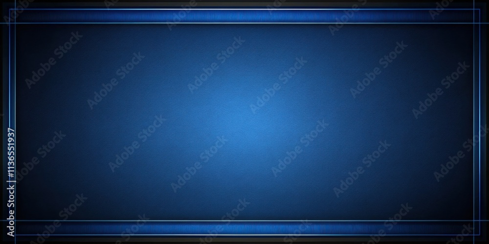 Abstract Blue Background with Modern Frame Design for Presentations and Web Design