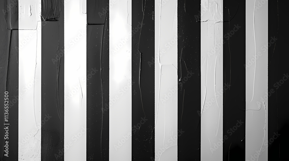 Stripes of Contrast: A captivating black and white photograph of vertical stripes, offering a sleek and minimalist backdrop for design projects, presentations, or social media. Stripes of Contrast: A captivating black and white photograph of vertical stripes, offering a sleek and minimalist backdrop for design projects, presentations, or social media.