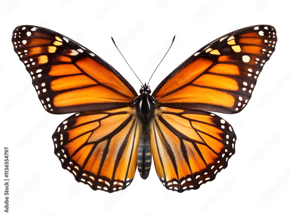 Fototapeta premium butterfly isolated on white background