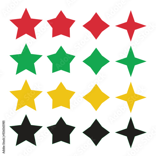 set of stars isolated