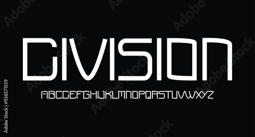 Futuristic font alphabet letters. Abstract technology space font and alphabet. Font for data science ,science, tech, space, medical, technology, digital interface projects. futuristic font Logo.
