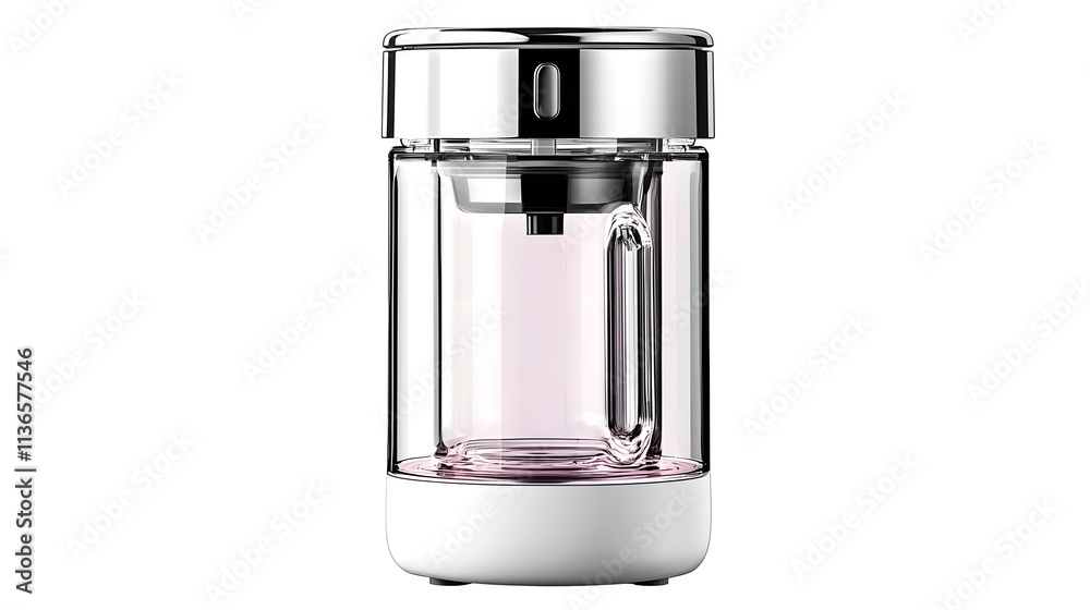 Small blender, user-friendly design, detachable blade assembly, white background--style raw Small blender, user-friendly design, detachable blade assembly, white background--style raw