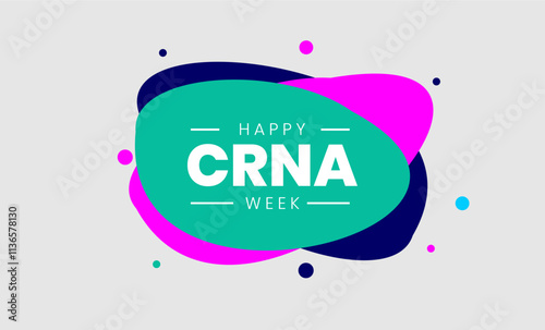 National CRNA Week Holiday Concept