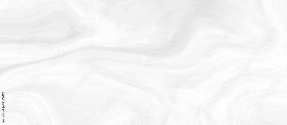 Obraz premium White and grey liquid marble pattern texture natural background. Liquify Swirl white and gray color art. Beautiful drawing with the divorces and wavy lines in gray tones. 