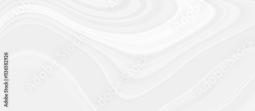 White and grey liquid marble pattern texture natural background. Liquify Swirl white and gray color art. Beautiful drawing with the divorces and wavy lines in gray tones.	
