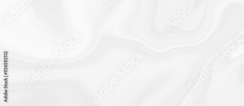 White and grey liquid marble pattern texture natural background. Liquify Swirl white and gray color art. Beautiful drawing with the divorces and wavy lines in gray tones.	
