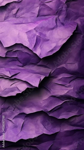 Wallpaper Mural Textured purple paper layers create an artistic background with depth and visual interest in vibrant hues Torontodigital.ca