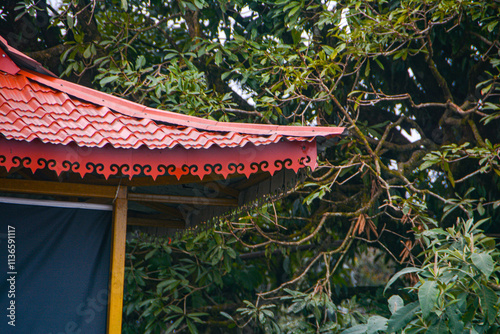 chinese temple roof