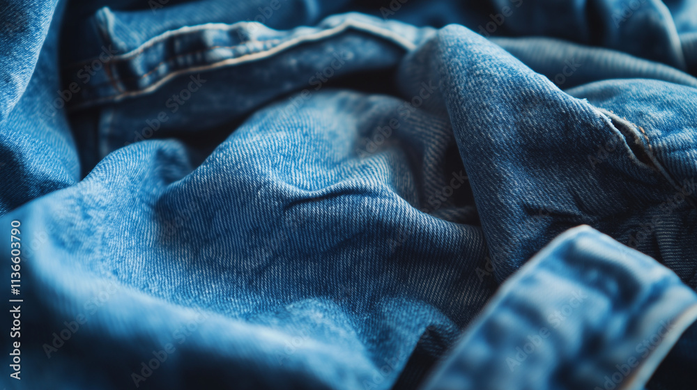 Fototapeta premium blue jeans background
