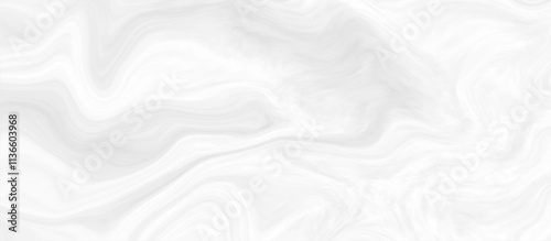 White and grey liquid marble pattern texture natural background. Liquify Swirl white and gray color art. Beautiful drawing with the divorces and wavy lines in gray tones.	
