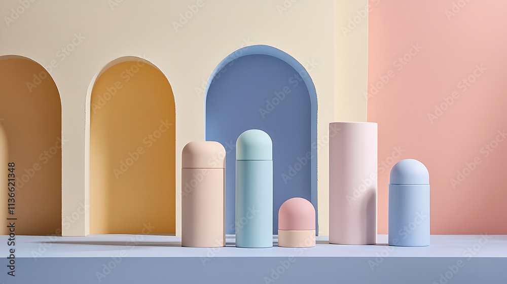 Cosmetic mockup. Oil dropper and Jar mockup. Cosmetic bottles on podium mockup Cosmetic mockup. Oil dropper and Jar mockup. Cosmetic bottles on podium mockup