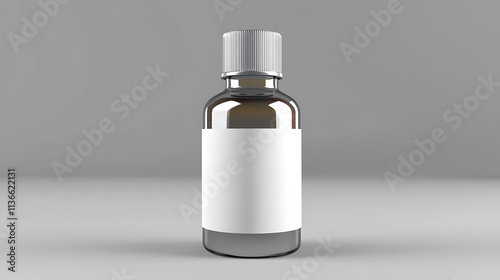 Cosmetic bottle mockup