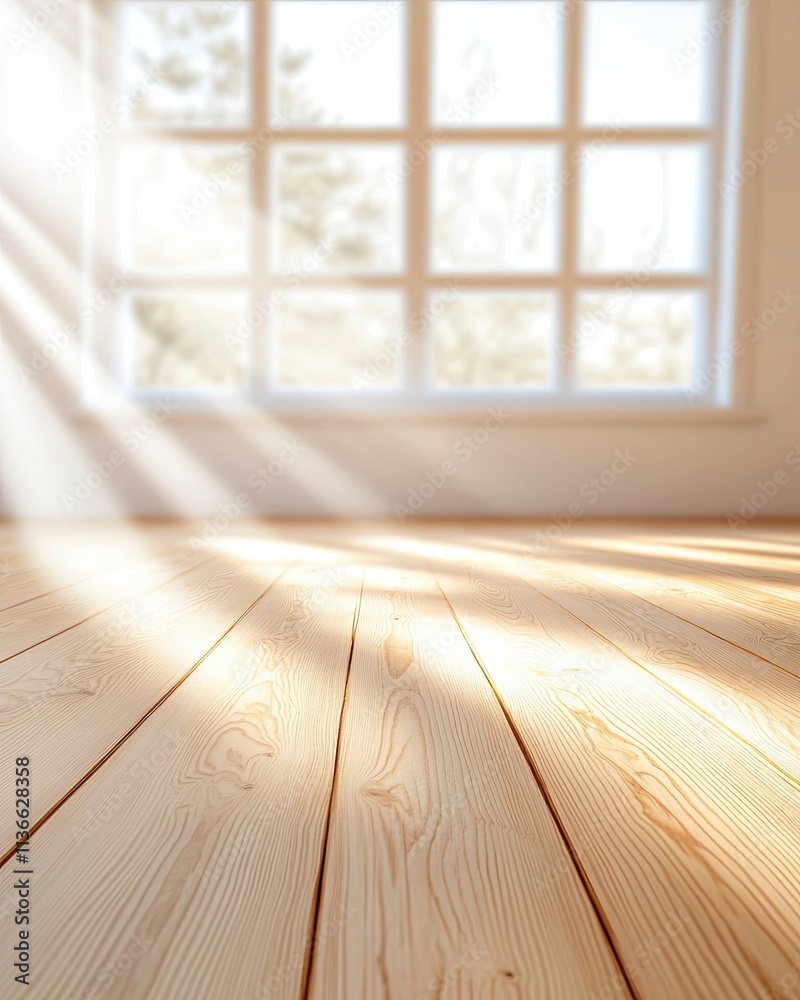 Exploration of Wooden Construction Techniques Highlighted by Sunlit Flooring Exploration of Wooden Construction Techniques Highlighted by Sunlit Flooring