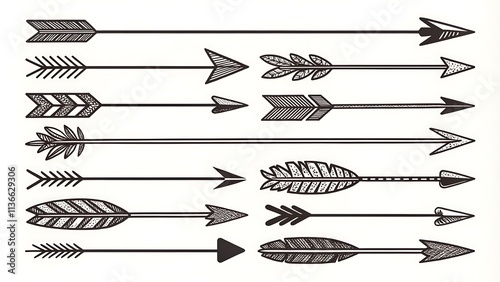 set of arrows
