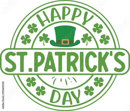 Happy St. patrick's day SVG