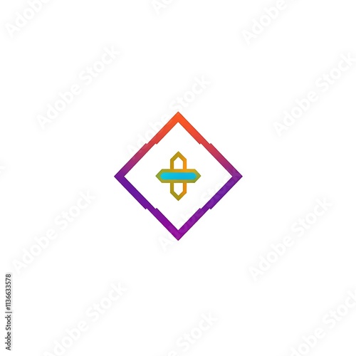 Free Download Abstract Colorful Geometric Logo Design  - GFXLoad