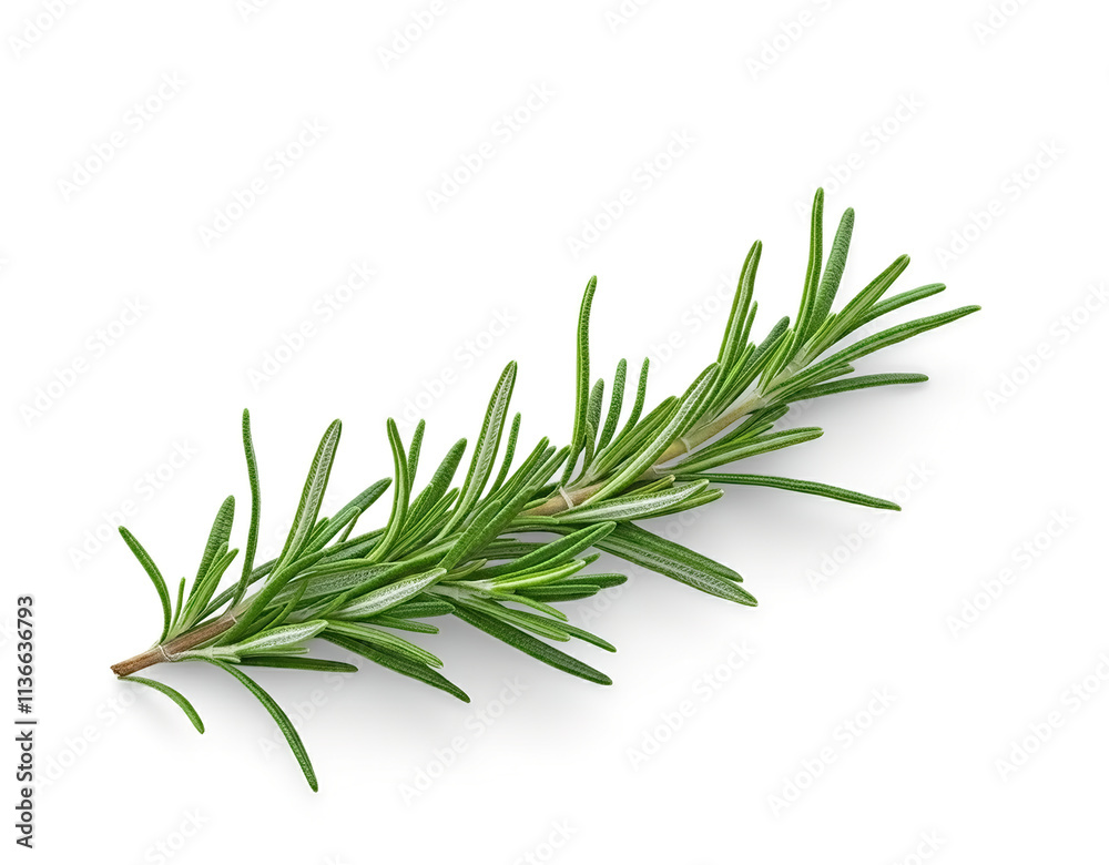 Fototapeta premium rosemary isolated on white background,