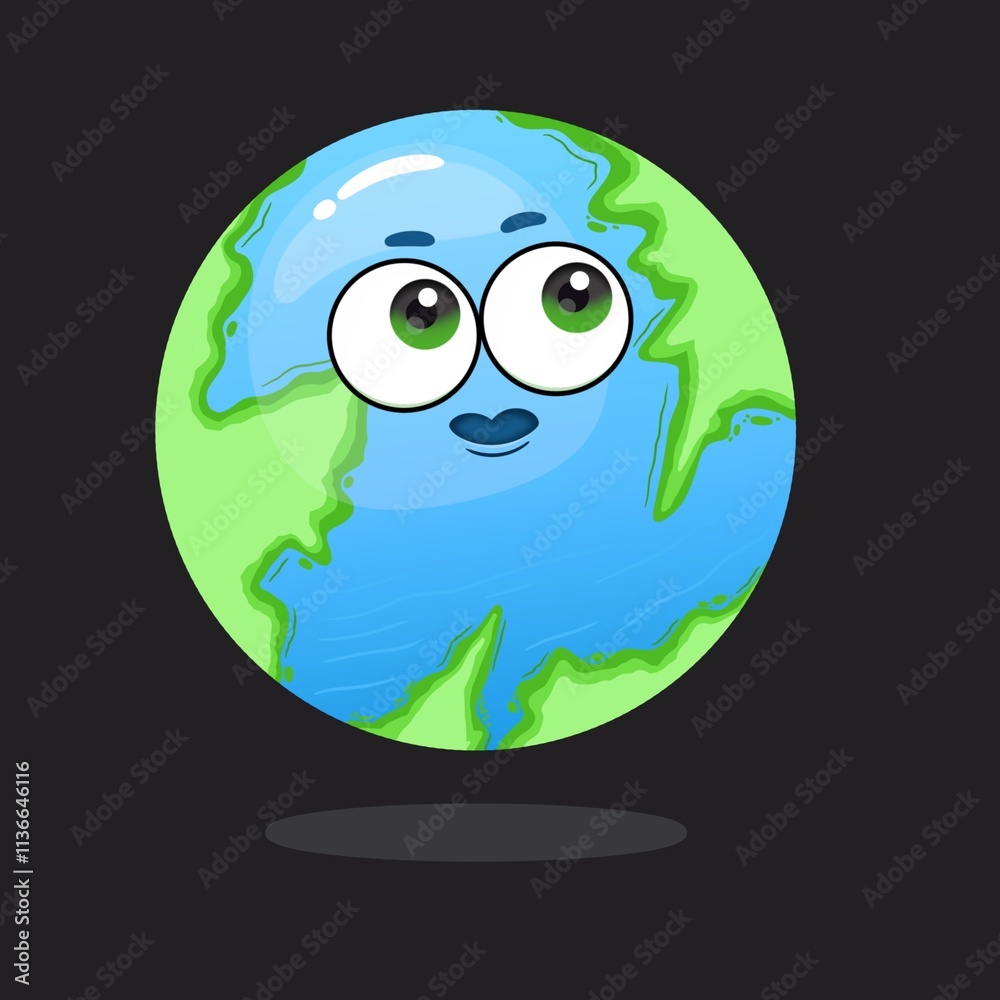 Cute funny Earth planet character.
Vector hand drawn cartoon kawaii character illustration icon. Isolated on white background. Cartoon baby Earth planet cute kawaii character concept Cute funny Earth planet character.
Vector hand drawn cartoon kawaii character illustration icon. Isolated on white background. Cartoon baby Earth planet cute kawaii character concept