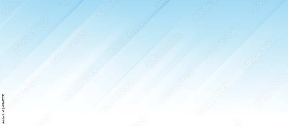 Obraz premium Soft Blue Gradient Abstract Background