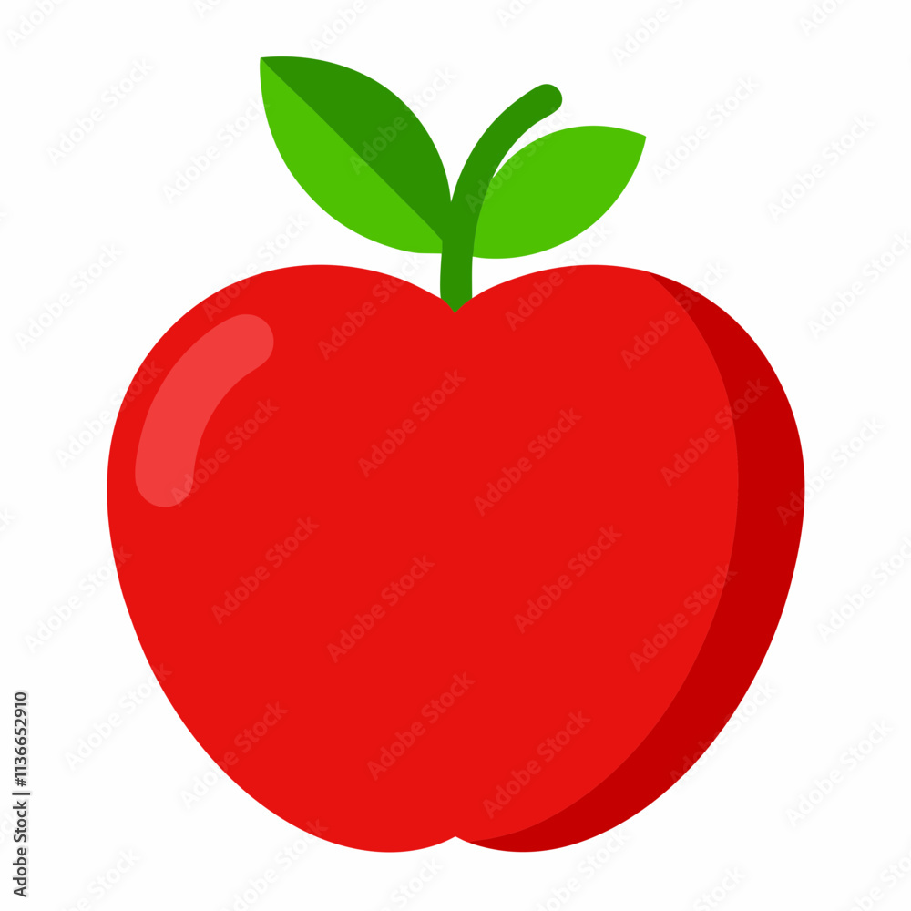 Clean Apple Vector for Logo and Art Projects. Clean Apple Vector for Logo and Art Projects.