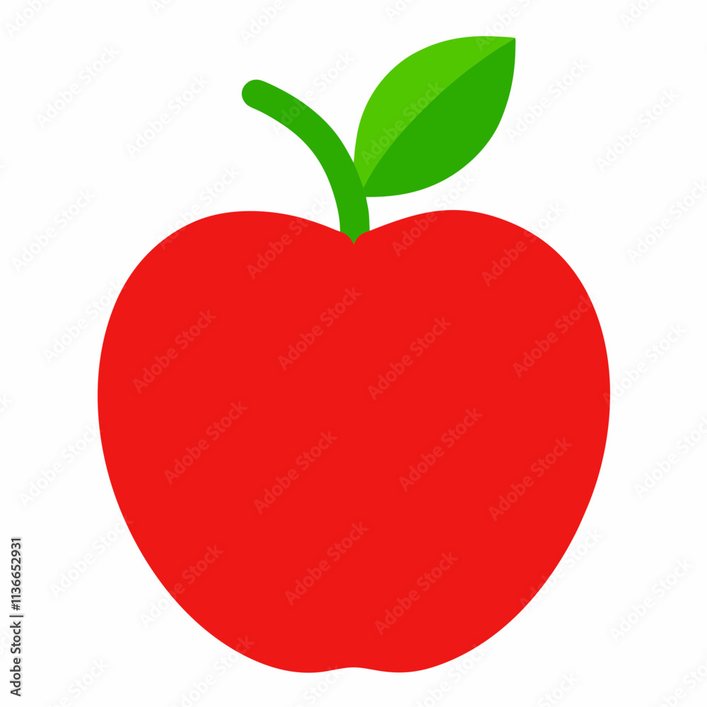 Clean Apple Vector for Logo and Art Projects. Clean Apple Vector for Logo and Art Projects.