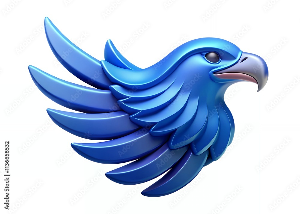 Obraz premium dove with peace sign Art design logo animal