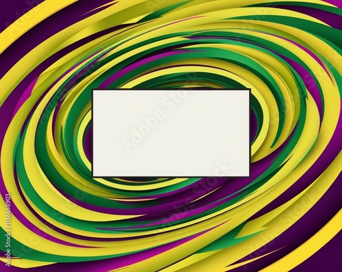 Mardi gras mask, beads and feathers decor background
