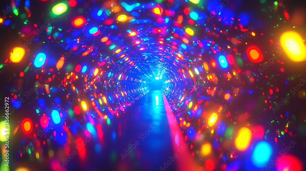 Fototapeta premium abstract background with lights