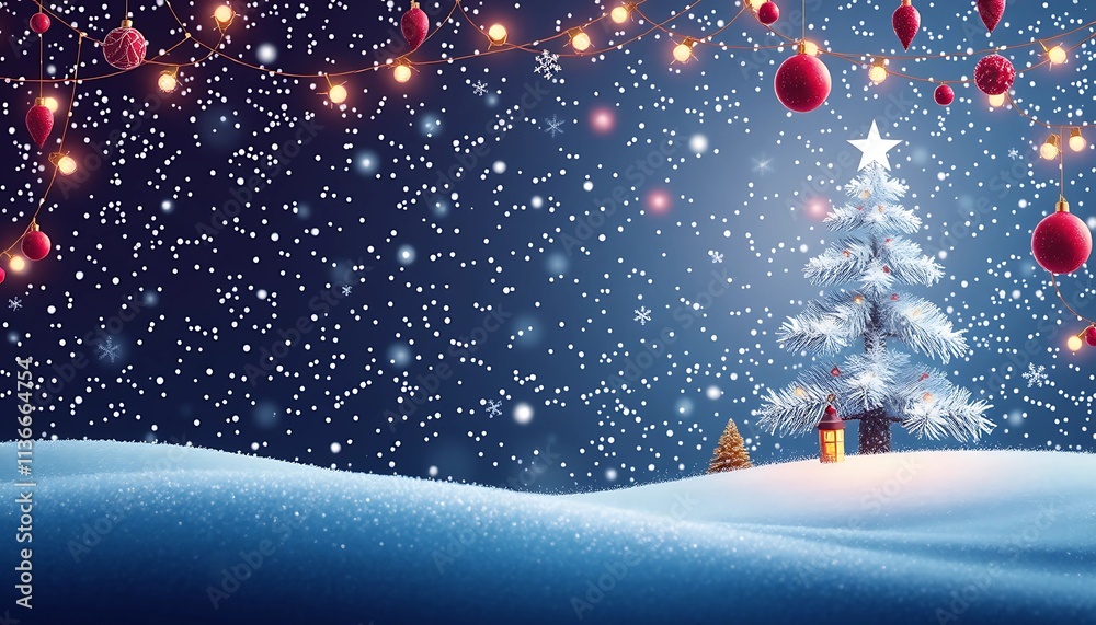 Enchanting Christmas Design Background with Sparkling Snowflakes and a Magical Atmosphere.
Enchanting Christmas Design Background with Sparkling Snowflakes and a Magical Atmosphere.