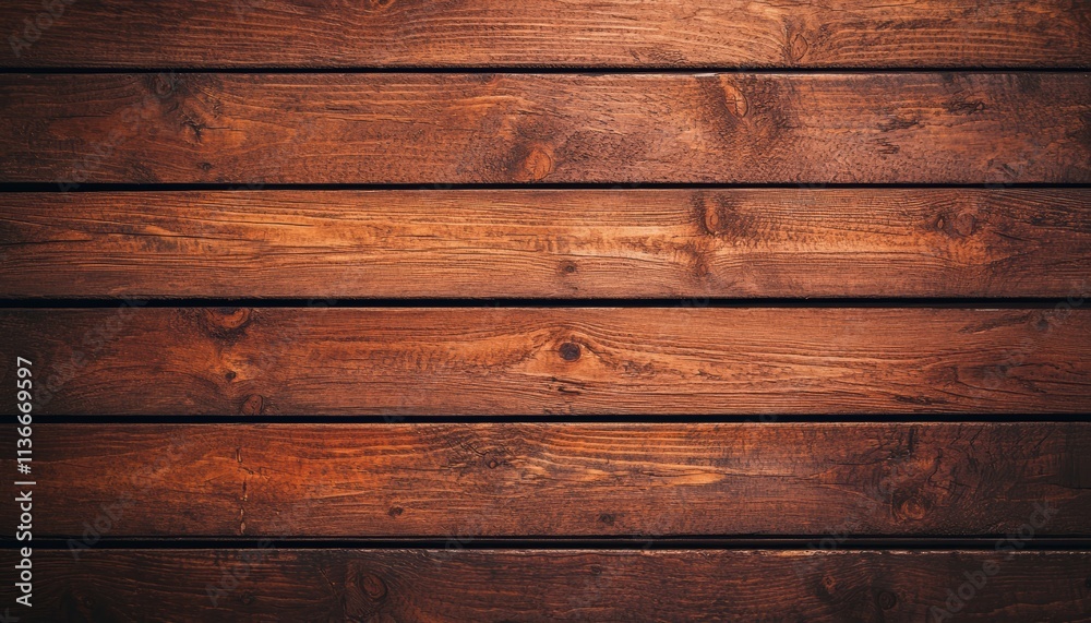 Fototapeta premium A textured wooden surface showcasing rich brown tones and natural patterns.