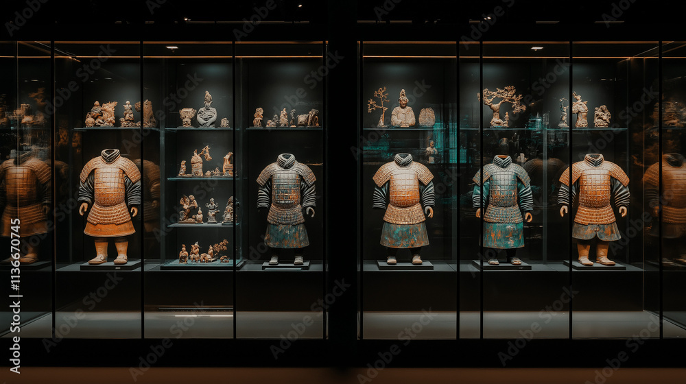 Ancient Warriors: Museum Exhibit of Terracotta Armor Ancient Warriors: Museum Exhibit of Terracotta Armor