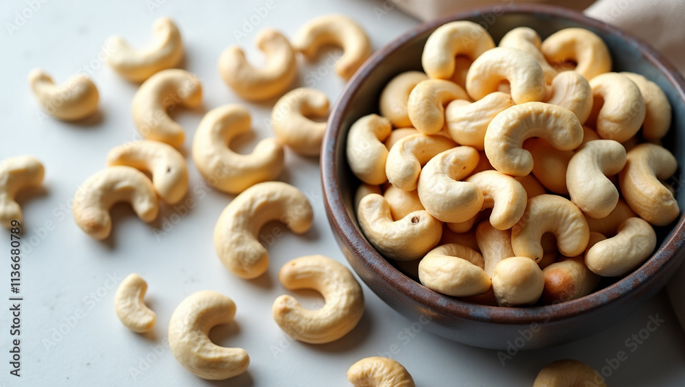Cashews: Delicious, crunchy, and nutritious nuts. Perfect for healthy snacking, cooking, or gourmet treats. Enjoy roasted, salted, or raw for any occasion. Cashews: Delicious, crunchy, and nutritious nuts. Perfect for healthy snacking, cooking, or gourmet treats. Enjoy roasted, salted, or raw for any occasion.