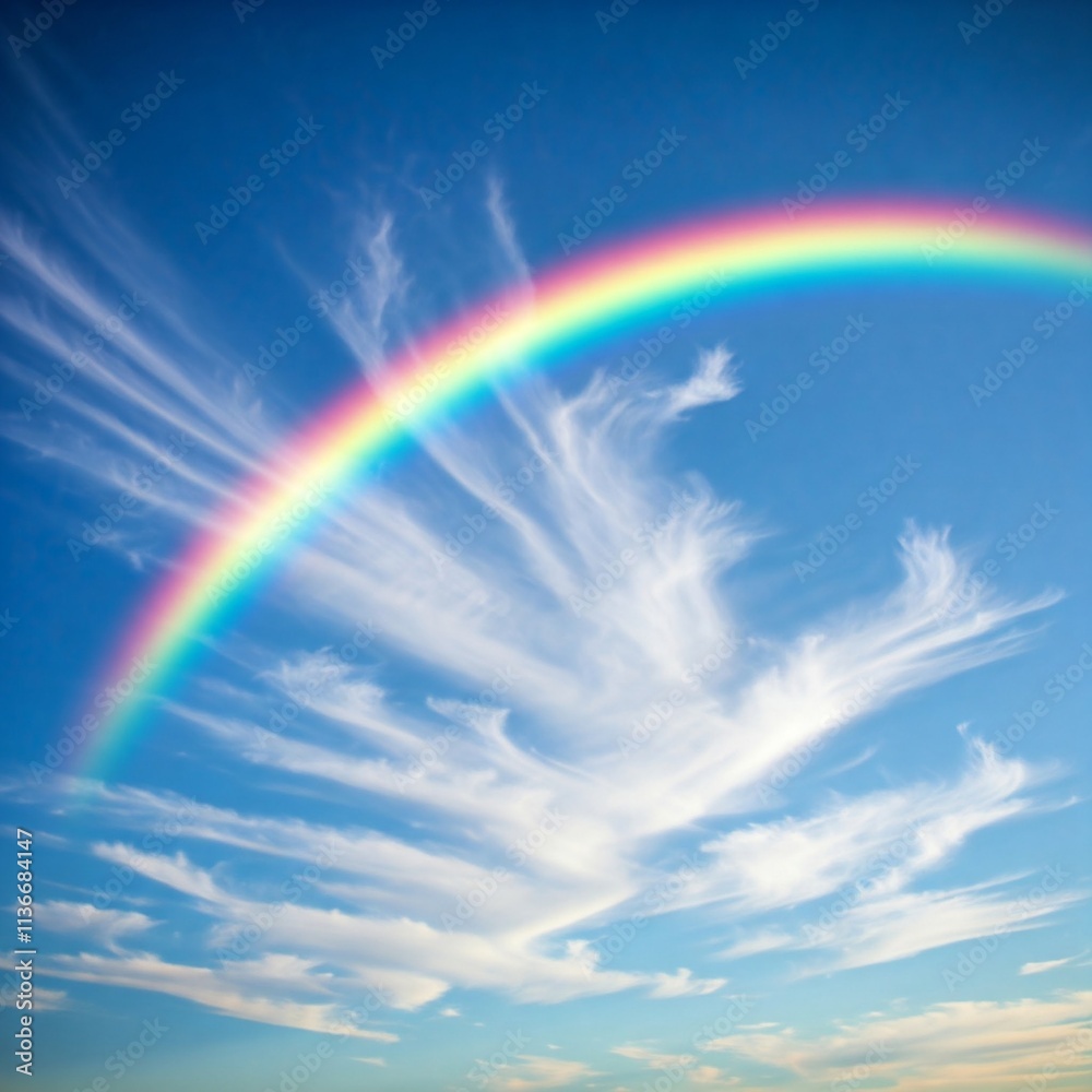 rainbow in the sky rainbow in the sky
