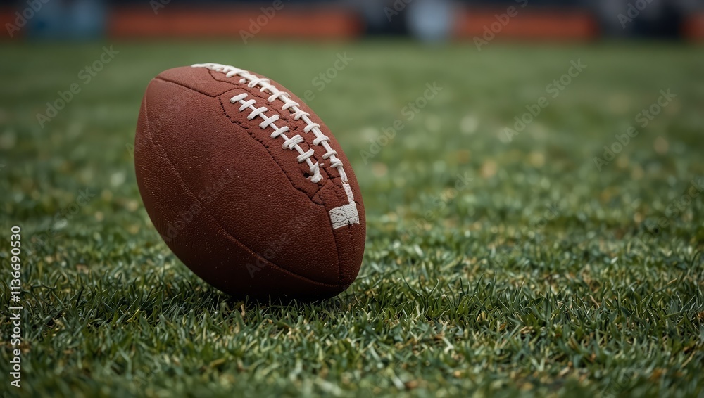 Football on Field Football on Field