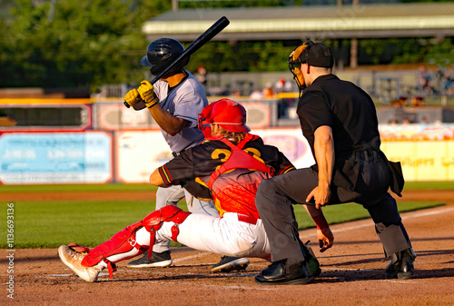 Photography baseball hitter catcher umpire