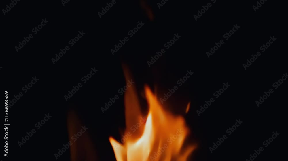 A mesmerizing and captivating flame flickering gently in the dark, effectively showcasing warmth and dynamic movement A mesmerizing and captivating flame flickering gently in the dark, effectively showcasing warmth and dynamic movement