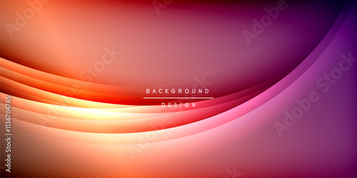 Expressive poster with shadow lines. Features technology, minimalist, and business themes, bright vibrant color schemes