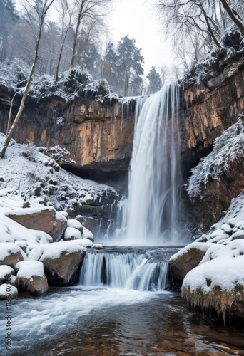 Waterfall Nature Outdoors Landscape Calm Peaceful Discovery