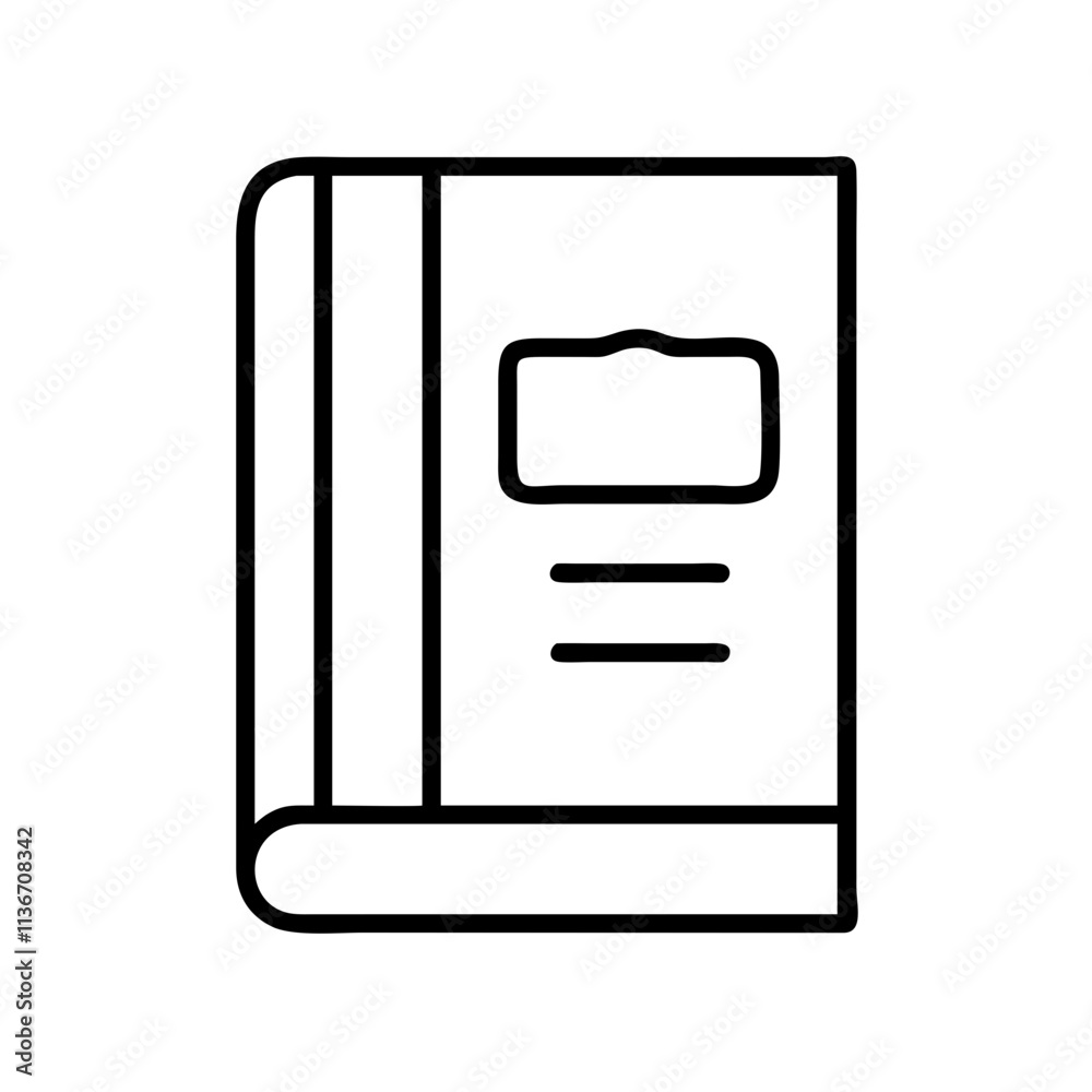 illustrated book icon, book lovers day line art, book lovers day icon - simple black line art icon of illustrated book, for book lovers day celebrations. book lovers day vector art. illustrated book icon, book lovers day line art, book lovers day icon - simple black line art icon of illustrated book, for book lovers day celebrations. book lovers day vector art.