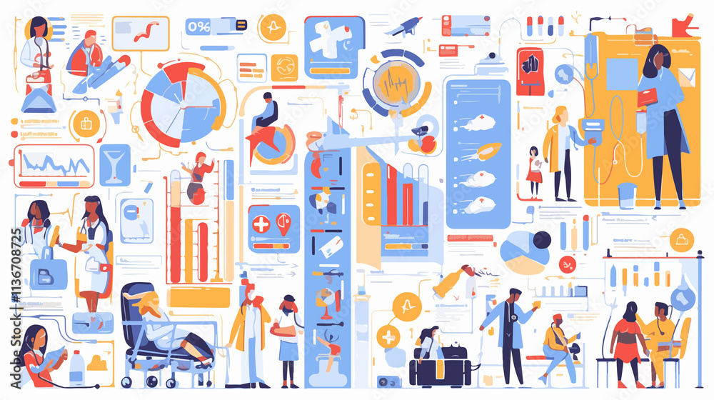 Medical Infographic Design Elements and Icons for Healthcare Presentations Medical Infographic Design Elements and Icons for Healthcare Presentations