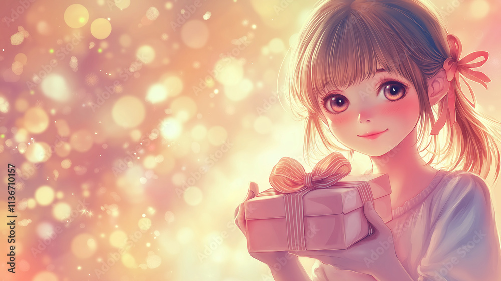 anime,girl with gift,child with gift,anime girl,anime style,girl,present,box,celebration,anime character,chinese style,joyful,portrait,festive,happy,illustration,cute,smiling,colorful,warm colors,joy, anime,girl with gift,child with gift,anime girl,anime style,girl,present,box,celebration,anime character,chinese style,joyful,portrait,festive,happy,illustration,cute,smiling,colorful,warm colors,joy,