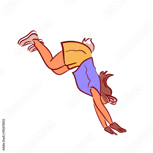 Quadrobics is a dynamic fitness concept, imaginative workouts, featuring nature-inspired movements and urban challenges for an energizing approach to health and lifestyle. Girl in a bunny costume