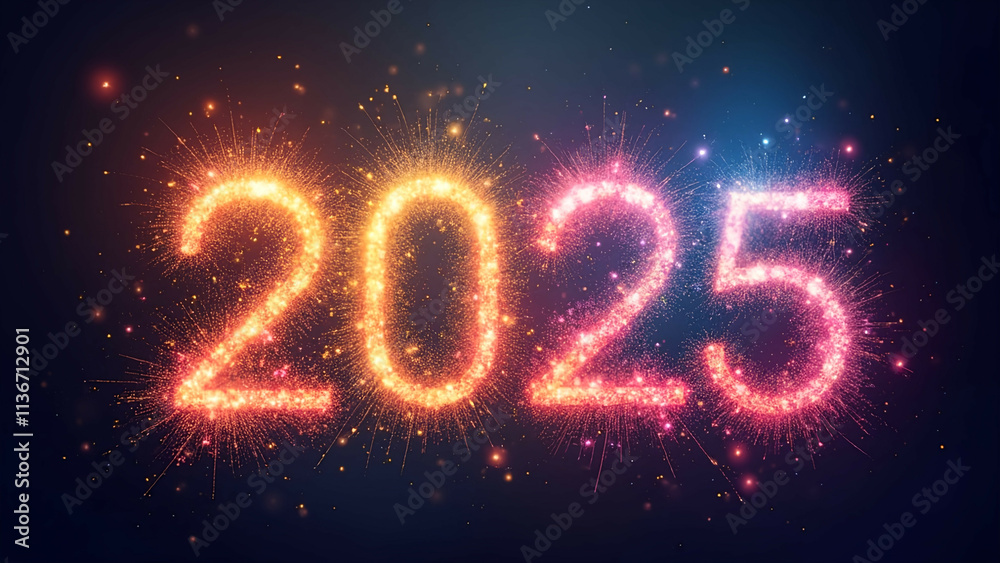 2025 new year sparkly lights 2025 new year sparkly lights