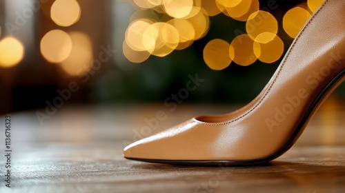A pair of shoes sitting on top of a wooden floor